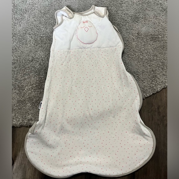 Nested Bean 0-6 month Classic Zen Sack in pink stardust - Picture 1 of 2